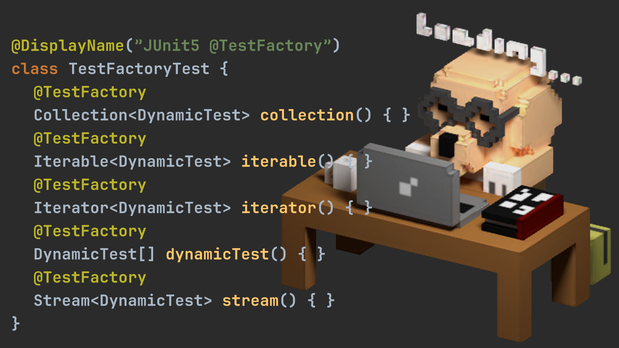 [JUnit5] @TestFactory